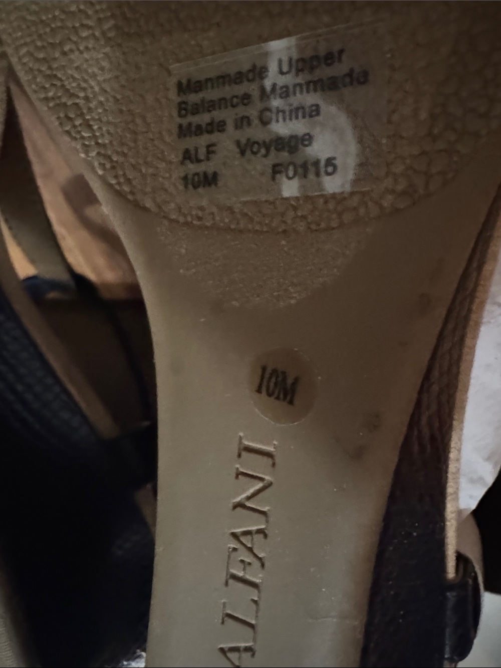 Alfani Navy Blue Sandals - Picture 7 of 8